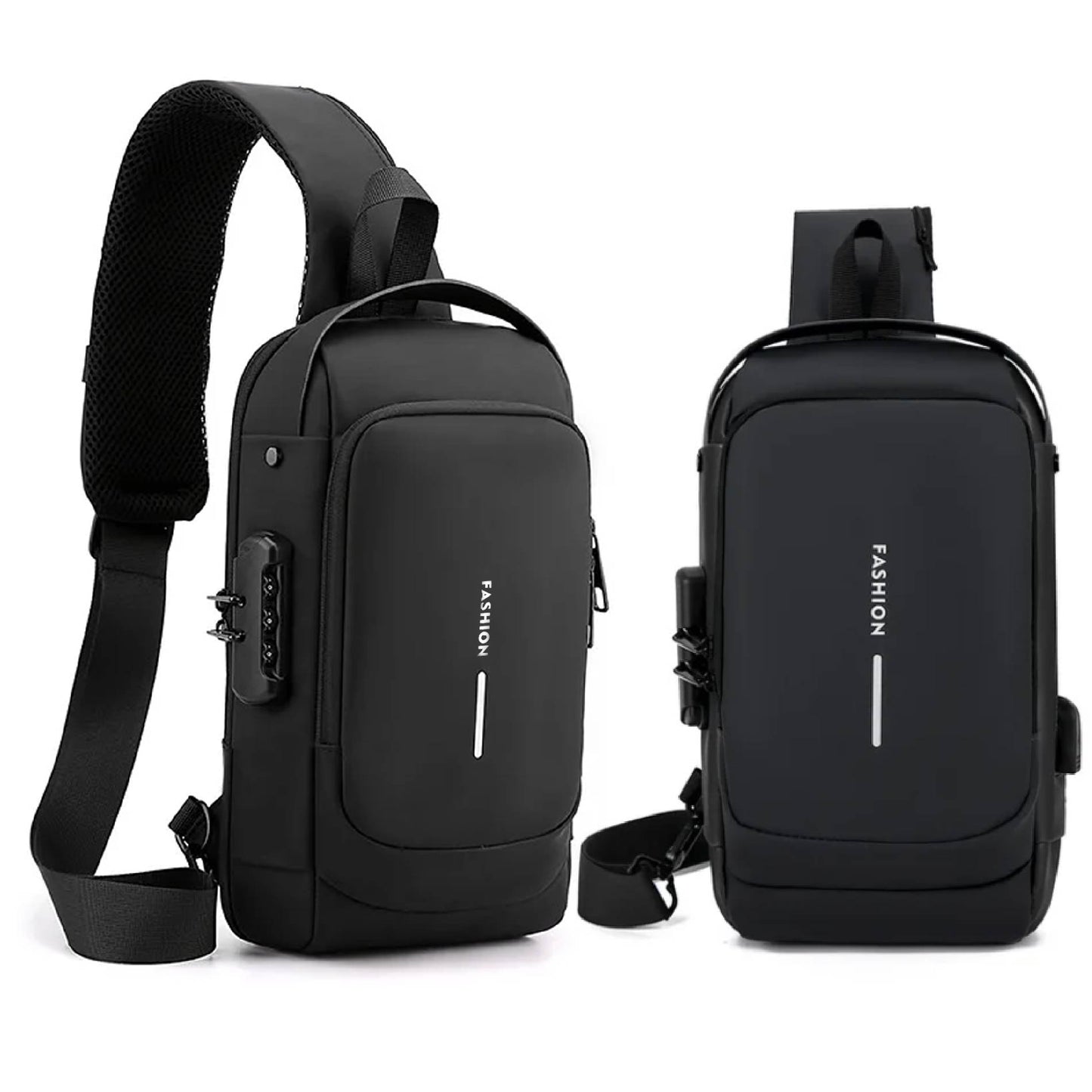Bolso Morral Anti Robo Impermeable USB