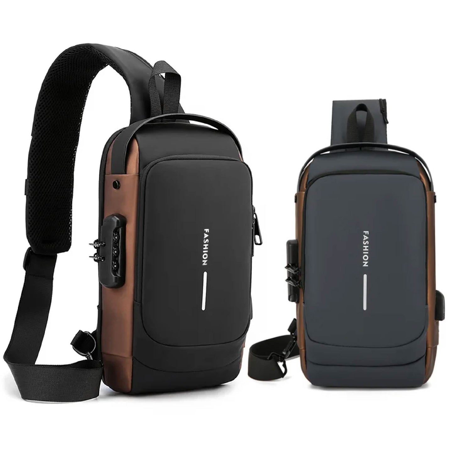 Bolso Morral Anti Robo Impermeable USB